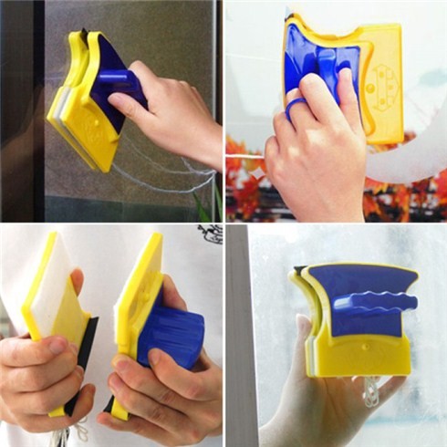 Dụng cụ lau cửa kính 2 mặt