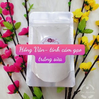 Tinh cám gạo trắng sữa handmade gói 100gr