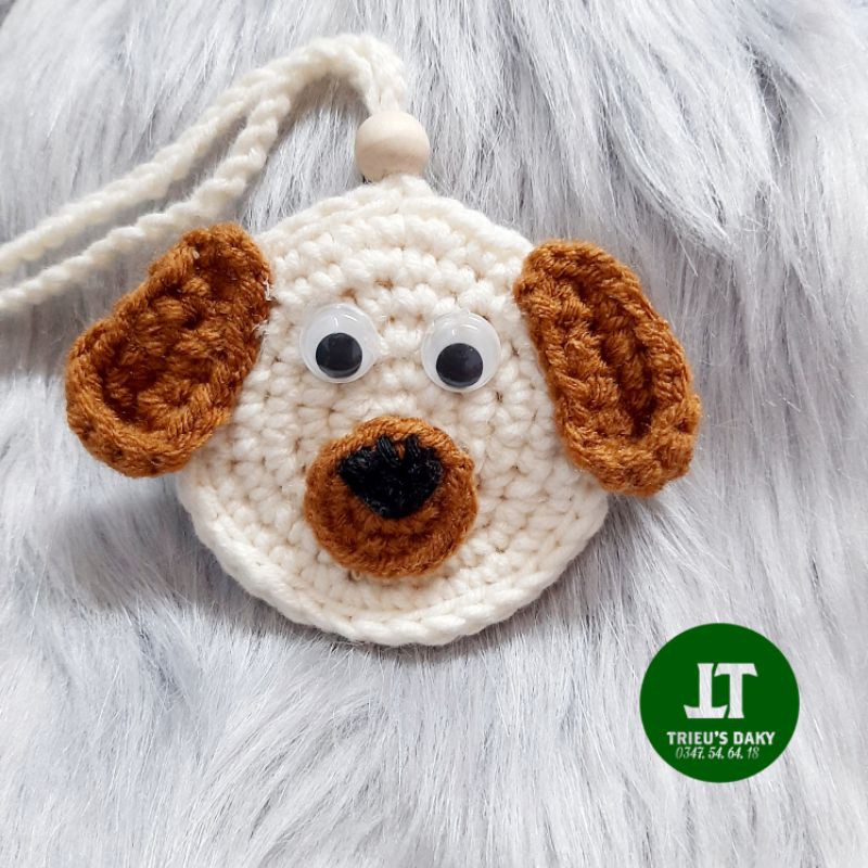 Túi Đựng Tỏi - Đính Hạt Dâu Tránh  Vía Cho Bé