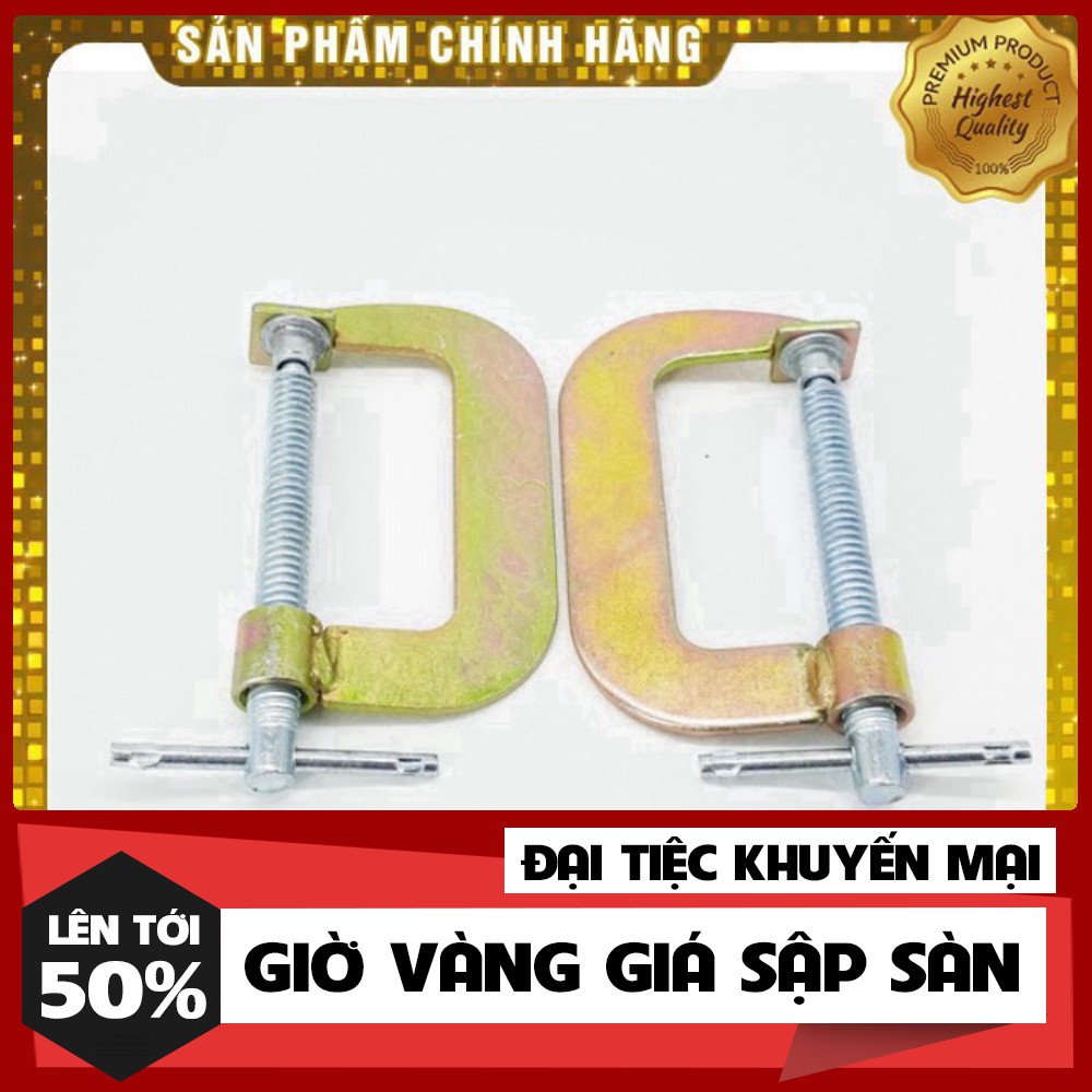 [ GIÁ TỐT NHẤT ] Kẹp Chữ C , Cảo Chữ C 3in