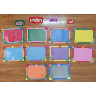 Góc sản phẩm của bé mầm non