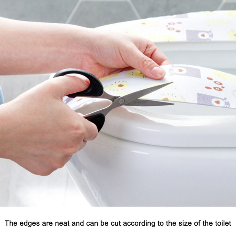 Vỏ Bọc Bệ Ngồi Toilet Cách Nhiệt Có Thể Giặt Lại Tiện Dụng