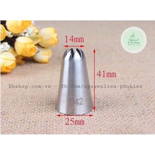 (ĐUI TRANG TRÍ BÁNH) ĐUI SÒ KHÉP D42 - ĐUI HOA ANH ĐÀO 2F ĐUI