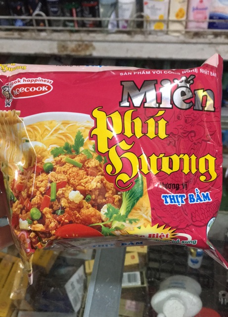 MIẾN PHÚ HƯƠNG THỊT BẰM - SƯỜN HEO - THỊT HEO NẤU MĂNG 58G