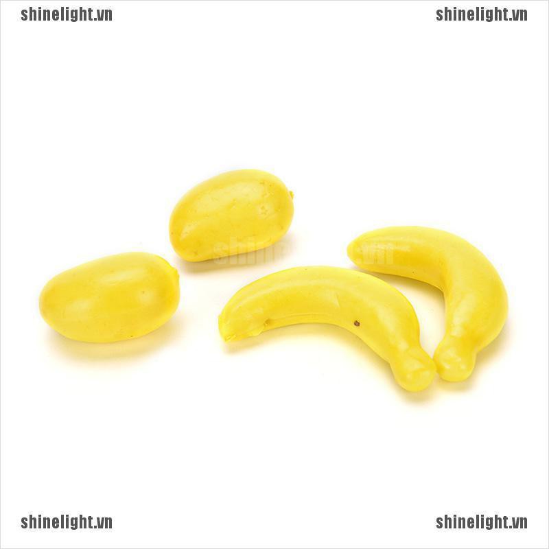 Bộ 10 Mô Hình Trái Cây Bằng Nhựa Thiết Kế Sáng Tạo