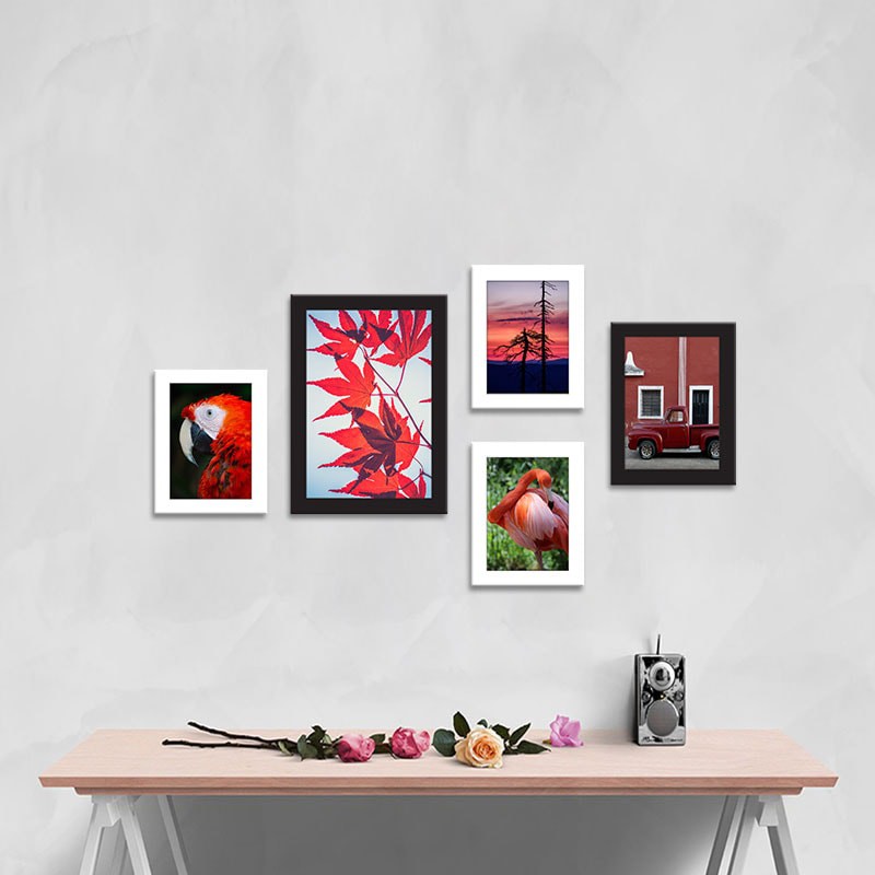 Bộ khung ảnh treo tường 5 khung - AVA-BO5