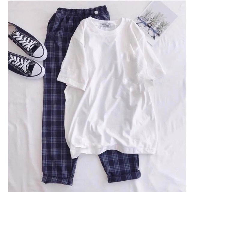 áo thun tay lỡ nam &amp; nữ FOME RỘNG chất thun xịn 4T09