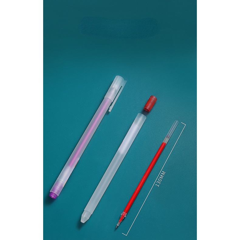 Set 12 Bút Mực Gel Ngòi 0.5mm Siêu Bền Tiện Dụng