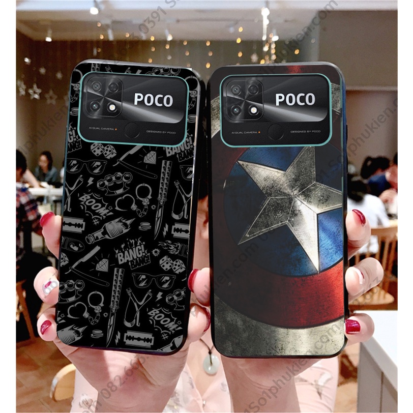 Ốp lưng Xiaomi Poco C40 dẻo  in hình công nghệ cá tính,họa tiết sắc nét