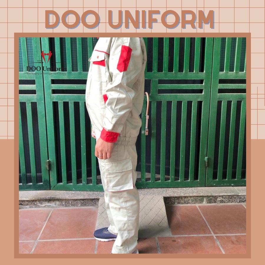 [DOO SAFETY] Đồ bảo hộ lao động vải kaki bền bỉ