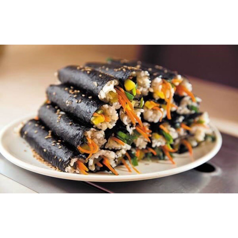 RONG BIỂN CUỘN CƠM,KIMBAP HÀN QUỐC GÓI 10 LÁ - Mèo Ăn Vặt