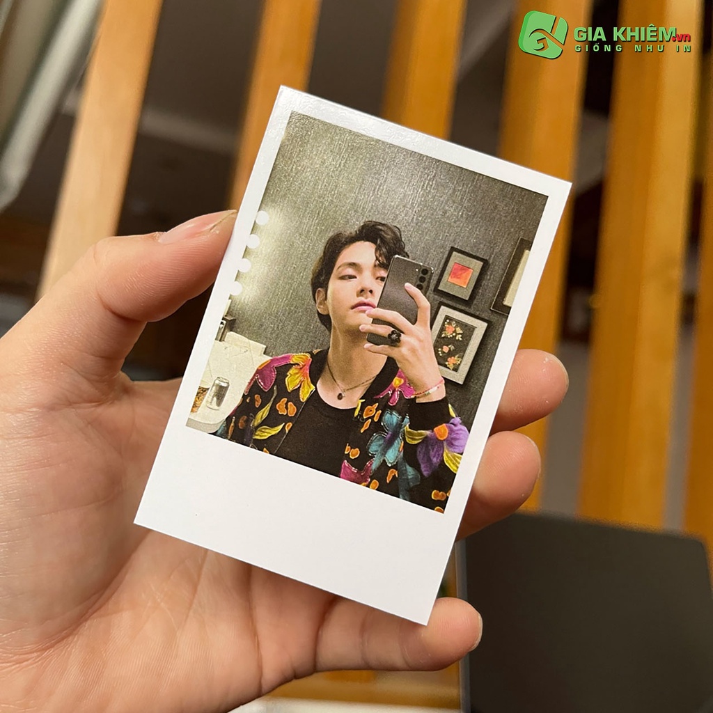 In combo 10 ảnh Pola không phai không nhòe màu size 9x5.5cm ảnh theo yêu cầu