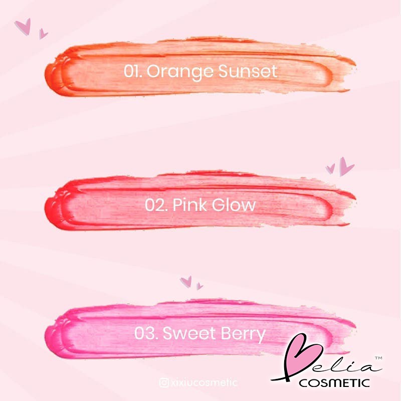 (hàng Mới Về) Son Tint Belia Xiu Màu Sắc Thời Trang | BigBuy360 - bigbuy360.vn