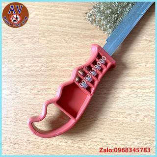 Bàn chải sắt đánh rỉ màu đỏ