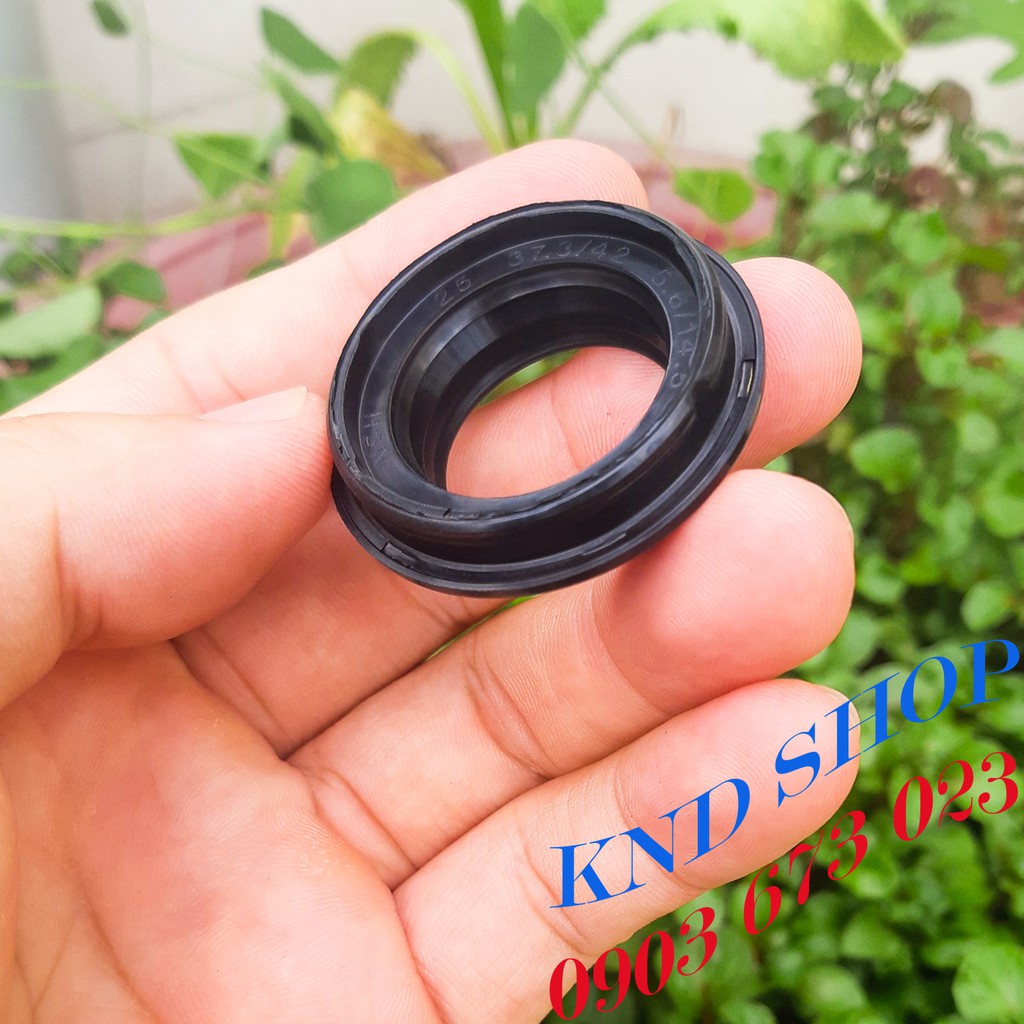 Phớt che bụi phuộc trước cho xe Dream, Wave, Airblade, Furture, Ex,..hiệu NSH VC 26*37, loại vòng đệm cao su |KND Shops