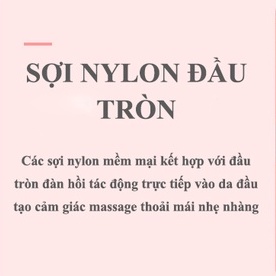 Lược Gỡ Rối Tóc Chuyên Dụng Hình Bầu Dục Giúp Gỡ Rối Và Massage Đầu