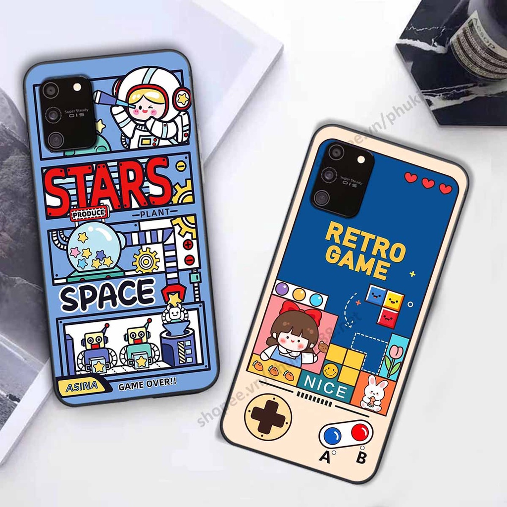 Ốp lưng Samsung S10 Lite hình phi hành gia, roro jump, điện tử dễ thương - Giá rẻ tốt nhất