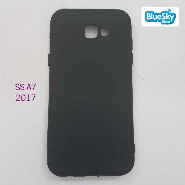 Ốp lưng Samsung A7 2017 dẻo đen