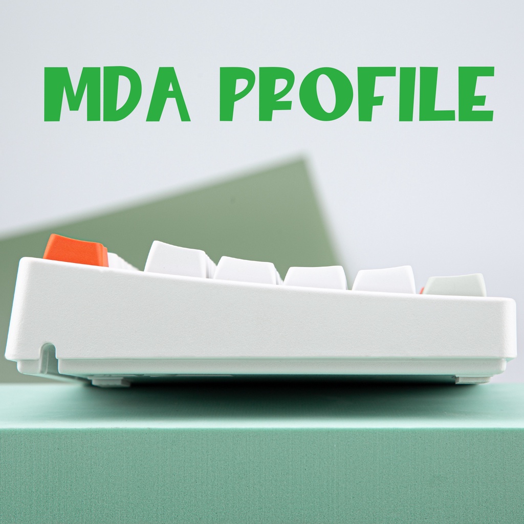 Keycap PBT MDA Cấu hình 125 Phím Nhuộm Thăng hoa Bố cục ANSI Keycap cho bàn phím cơ Công tắc Gateron Kailh Cherry MX