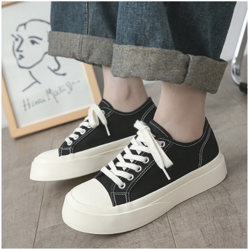 [Ảnh thật/Fullbox] 🍓 Giày nữ 🎁FREESHIP50K🎁 Giày thể thao nữ Ulzzang mũi tròn mẫu mới 2021 | BigBuy360 - bigbuy360.vn