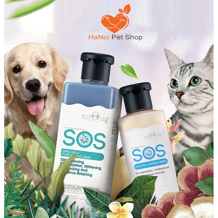 SỮA TẮM CHÓ MÈO SOS 530ml - SỮA TẮM THÚ CƯNG