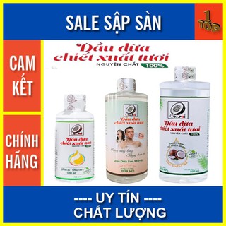 Dầu Dừa Dr Phi - Chiết Xuất Tươi Nguyên Chất 100% bằng kỹ thuật ly tâm lạnh, không gây nhờn rít da - top1 pharmacy