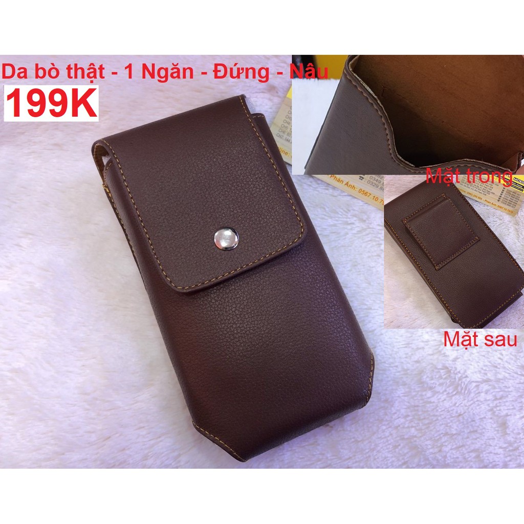 Bao da điện thoại đeo thắt lưng ngang hông Điện thoại - Hàng xưởng Việt Nam