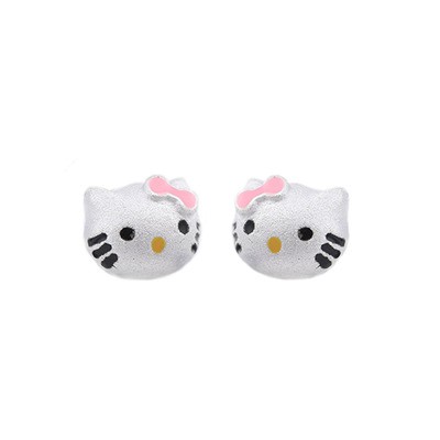 Set 3 Dây Chuyền Bạc S925 Mặt Hello Kitty