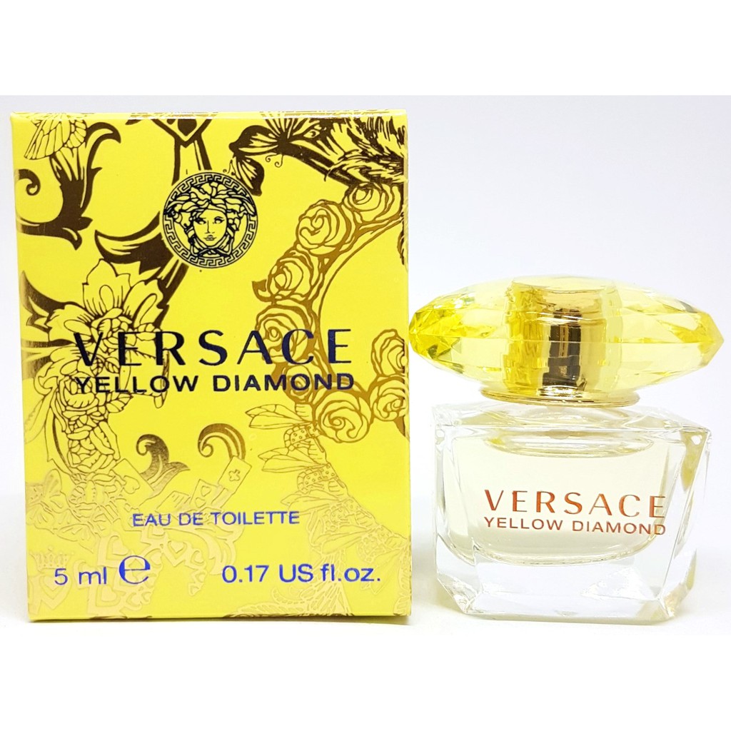 Nước hoa mini VERSACE YELLOW DIAMOND Eau de toilette chai 5 ml chính hãng mini
