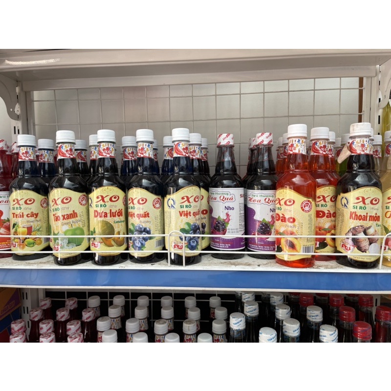 500ml Siro đủ vị