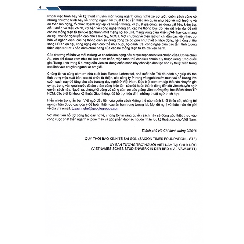 Sách - Chuyên ngành kỹ thuật ô tô và xe máy hiện đại