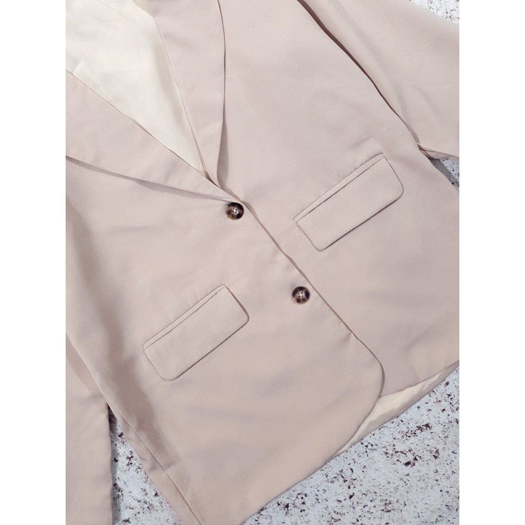 Blazer nữ 2 lớp dày dặn phù hợp nơi công sở, đi chơi, hẹn hò Freesize | BigBuy360 - bigbuy360.vn
