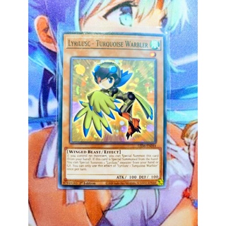 Thẻ bài yugioh lyrilusc - turquoise warbler