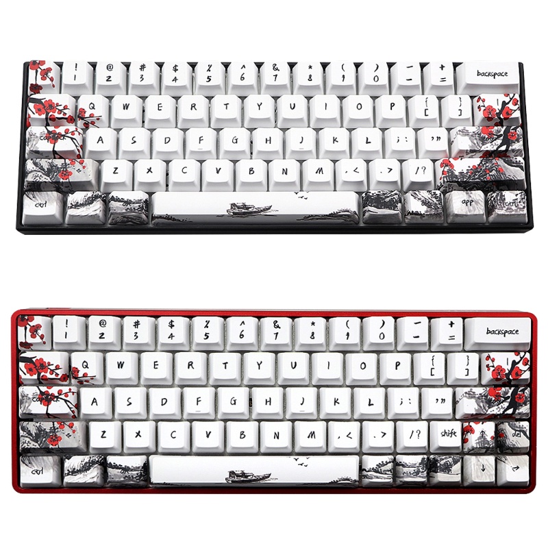 Bộ Nút Bàn Phím Thay Thế Cho Cherry MX OEM GH60 GK61 GK64 Layo