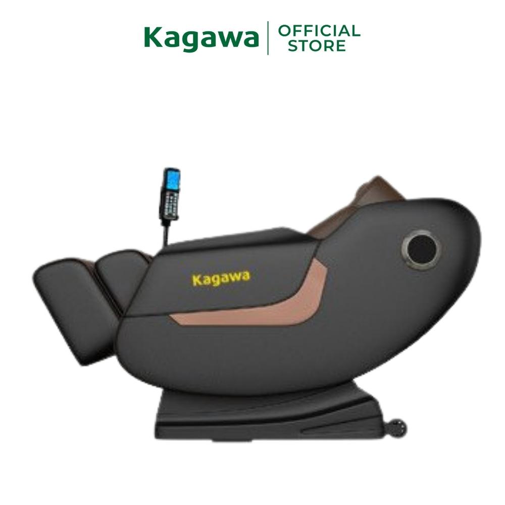 Ghế massage toàn thân Kagawa K3 [CAO CẤP] Bảo Hành 6 năm, con lăn 3D hỗ trợ phục hồi đau mỏi cột sống