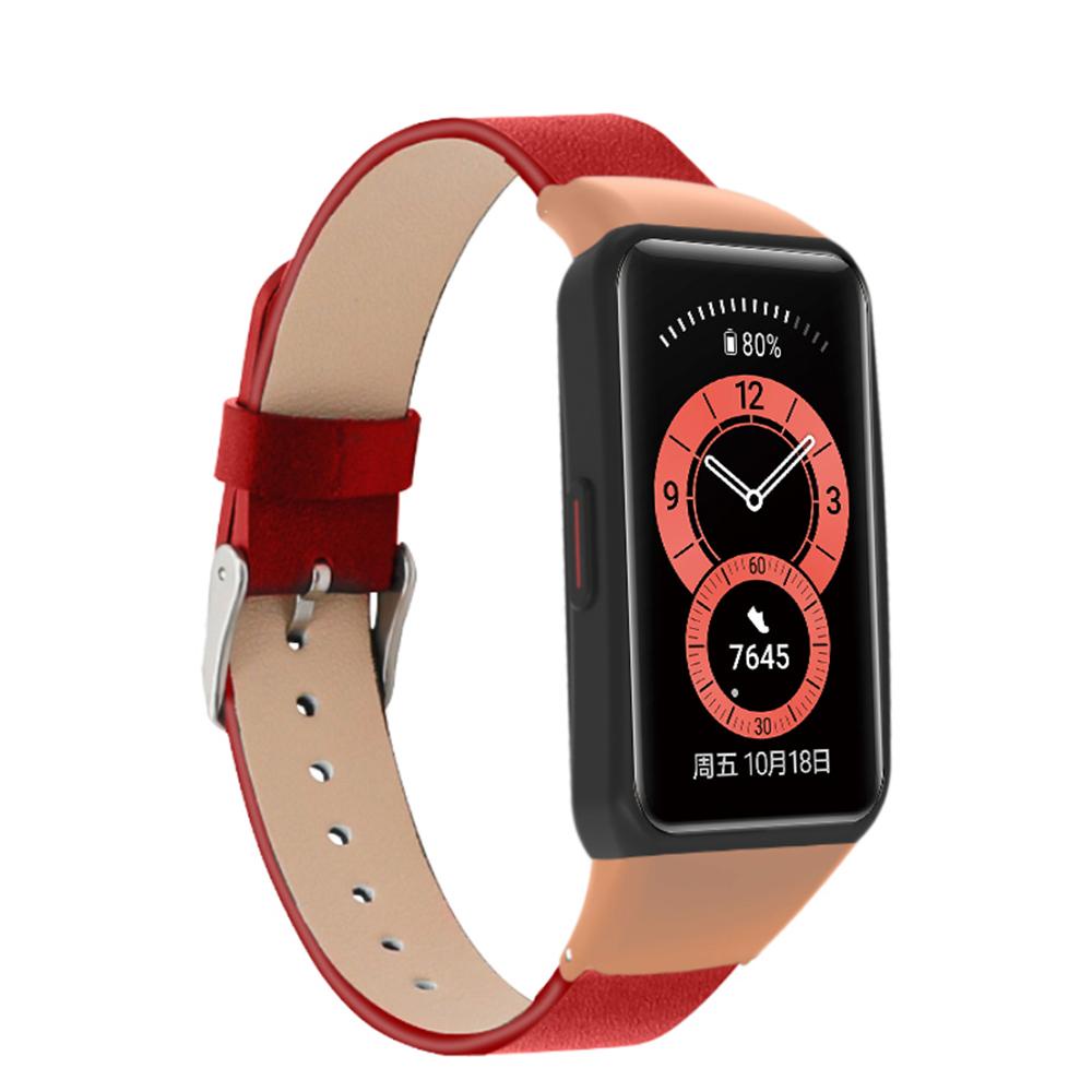 BTLIMER Dây Đeo Thay Thế Chất Liệu Silicon Màu Trơn Cho Honor Band 6 Huawei Band 6