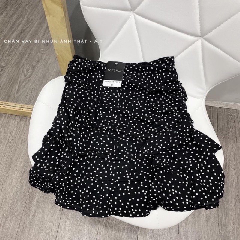 Chân váy bi khoá sườn dành cho nữ