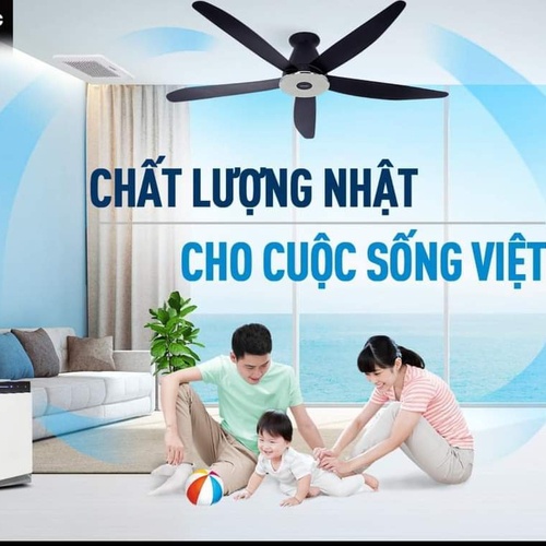 Quạt Trần Panasonic 5 Cánh, 4 Cánh Và 3 Cánh Có Điều Khiển