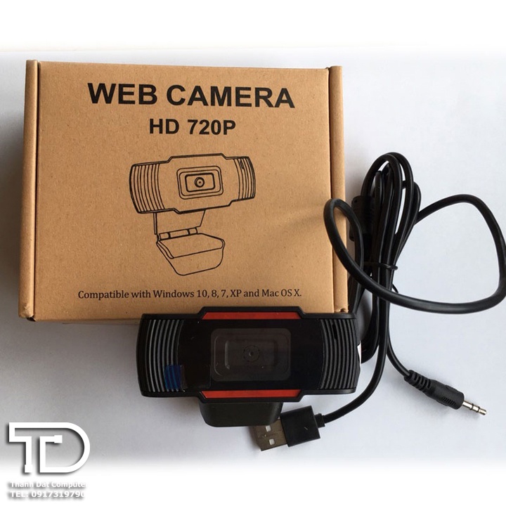 Webcam máy tính có mic học online , livestream , call video chất lượng 720P/1080P