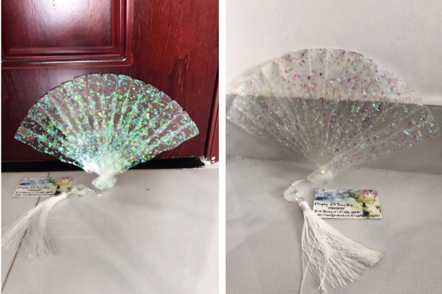 Quạt Resin nhiều màu