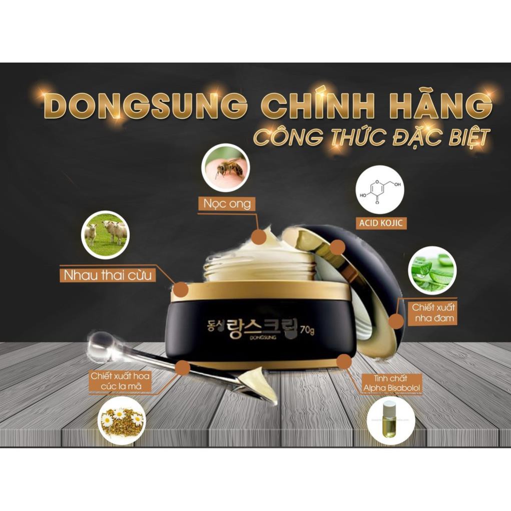 hmm Kem Dưỡng Trắng Da, Mờ Nám Chiết Xuất Từ Hoa Cúc La Mã DongSung Rannce Cream 10g