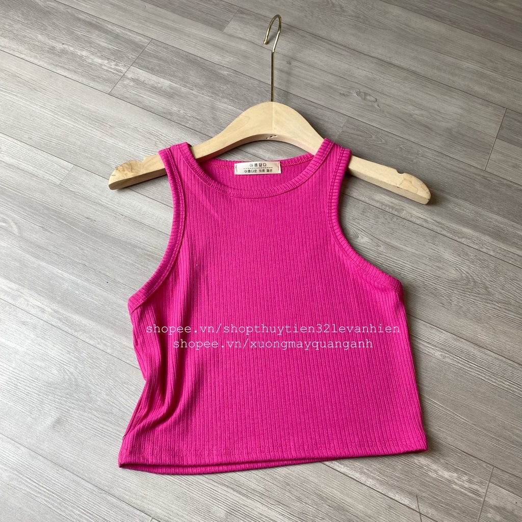 Áo Ba Lỗ Chất Thun Tăm_Xưởng May Quang Anh