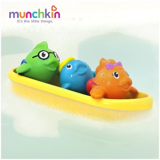 Đồ chơi cá bơi thuyền thả chậu tắm bé an toàn Munchkin
