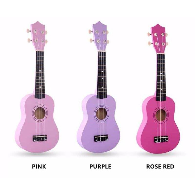 Ukulele Soprano nhiều màu