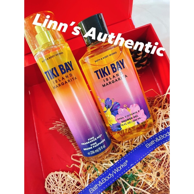 BILL BBW USA TIKI BAY BODY MIST XỊT THƠM -SHOWER GEL TẮM