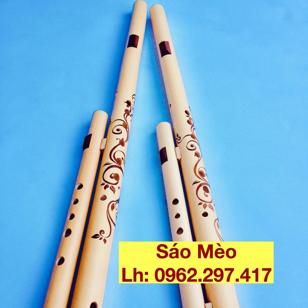 cặp sáo mèo việt 2 cây tone Nam và Nữ