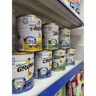 SỮA BỘT ABBOTT GROW 1, 2, 3, 4 900G - Hỗ trợ phát triển chiều cao và trí não