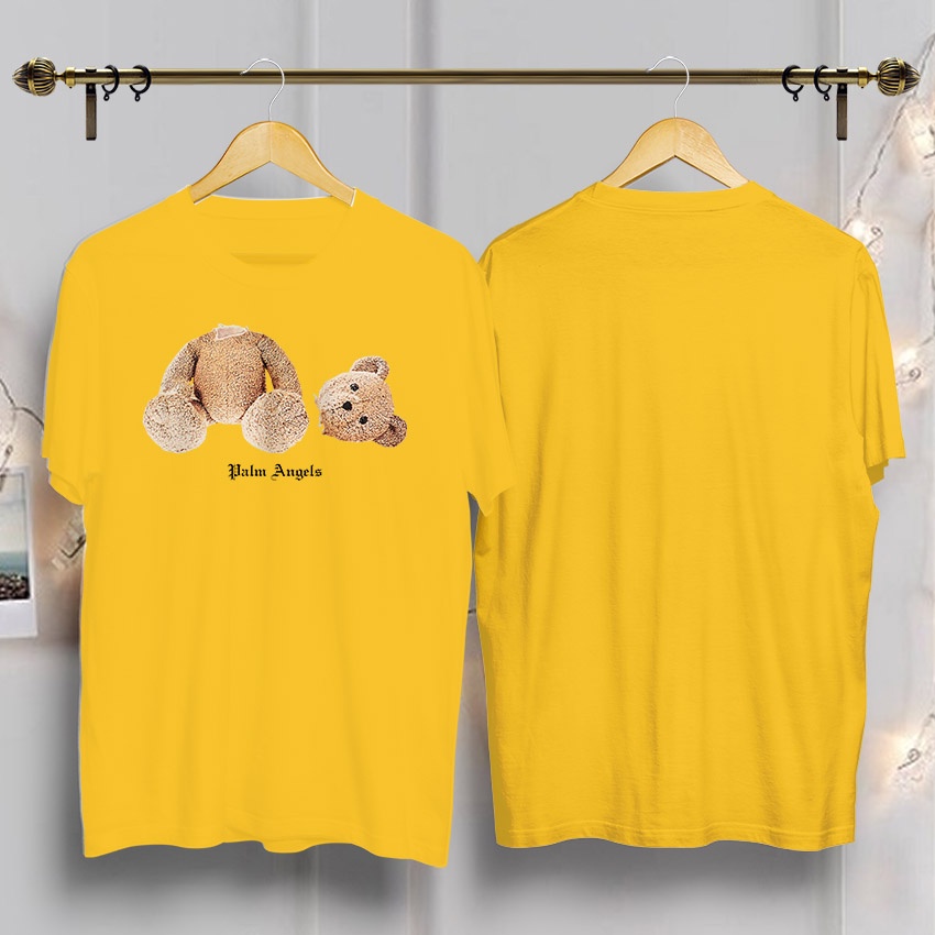 Áo thun in hình BEEBEE palm angels teddy-PAT001 100% COTTON | BigBuy360 - bigbuy360.vn
