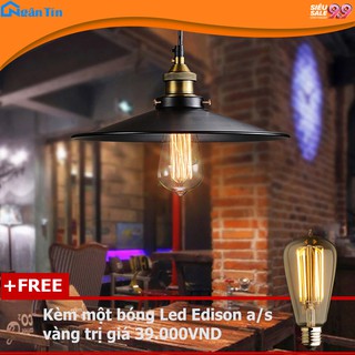 Đèn thả trần trang trí nhà quán cà phê THCN85 (Tặng kèm một bóng đèn Led Edison 4W)