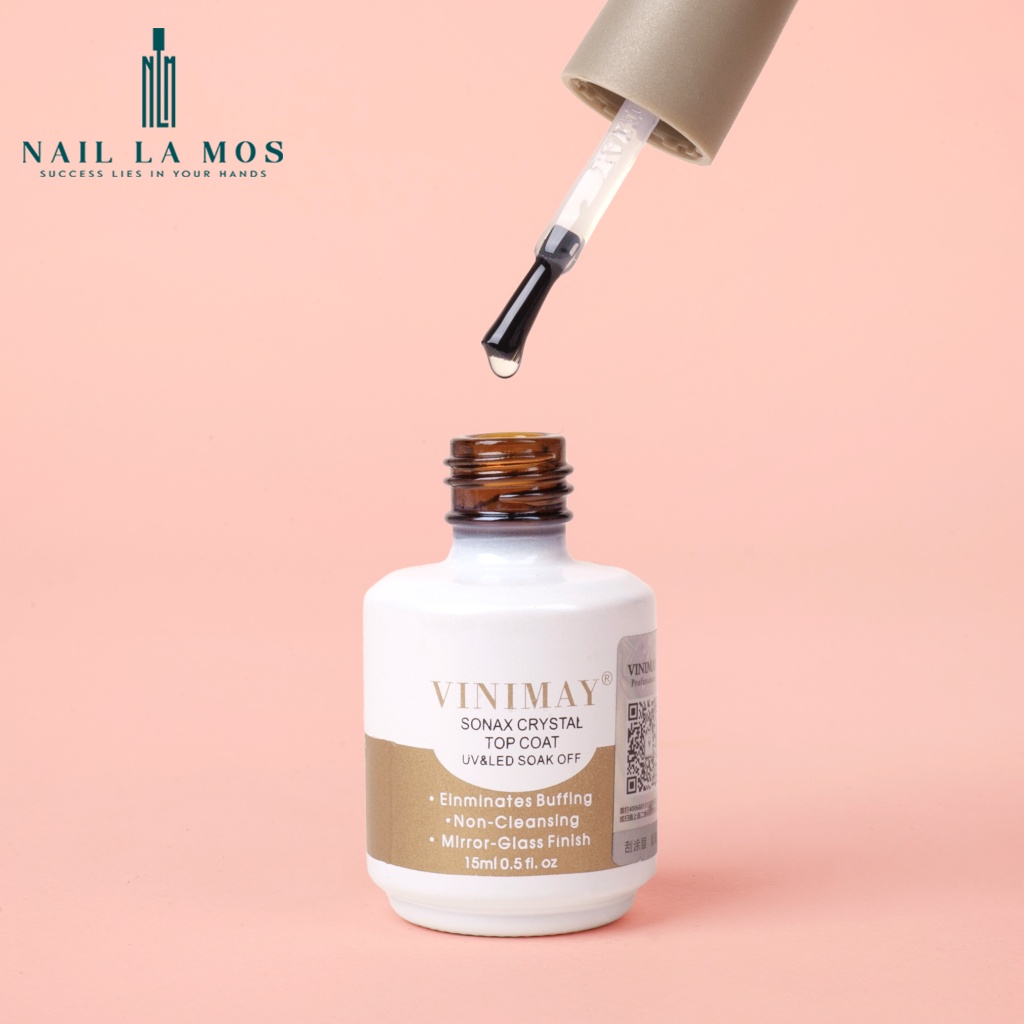 Top bóng kim cương Vinimay chính hãng - Top coat mới chống nước bền hơn 35 ngày
